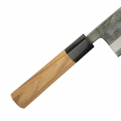 KAS-K-G240 Hatsukokoro Kurosagi Aogami Super Kurouchi 3-Ply Gyuto With Teak Handle 24cm -Knives From Japans kas k g240 hatsukokoro kurosagi aogami super kurouchi 3 ply gyuto with teak handle 24cm p2292 13138 medium