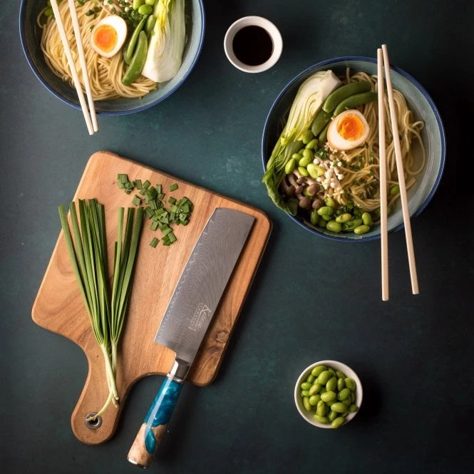 KEB-900/9B 9 Piece Knife Block Set - Ocean Blue 9 KEB-900/9B 9 Piece Knife Block Set - Ocean Blue - Image 7