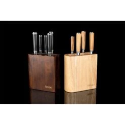 Katana Saya Pakkawood Katana Saya Pakkawood 6 Piece Knife Block Set -Knives From Japans katana saya pakkawood 6 piece knife block set p1417 11678 image