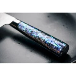 KP-14 15cm Chef's Knife Damascus Finish -Knives From Japans katana saya pearl kp 14 15cm chefs knife damascus finish p1919 12044 medium