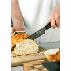 Katana Smoke Bread Knife 20cm Ebony -Knives From Japans katana smoke bread knife 20cm ebony p2844 15744 medium