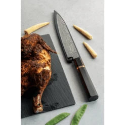 Katana Smoke Carving Knife 20cm Ebony -Knives From Japans katana smoke carving knife 20cm ebony p2843 15742 medium