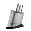 Global 4 Pce Knife Block Set Stainless Steel