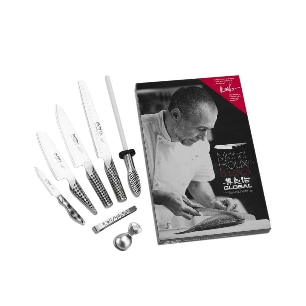 Michel Roux Jnr Global 6 Piece Michel Roux Kitchen Knife Set 3 Michel Roux Jnr Global 6 Piece Michel Roux Kitchen Knife Set