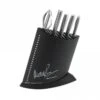 Global 6 Piece MRJ Knife Block Set In Black 1 Global 6 Piece MRJ Knife Block Set In Black -Knives From Japans michel roux jnr global 6 piece mrj knife block set in black p491 5771 medium