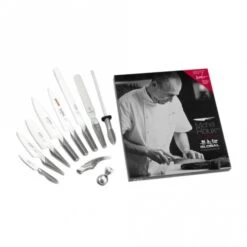Global 9 Piece Michel Roux Kitchen Knife Set