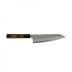 Aogami Super Steel Tsuchime Gyuto 210mm Wenge Black Buffalo Handle