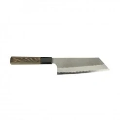 Aogami Super Steel Tsuchime Nakiri 180 Mm Wenge Black Buffalo Handle