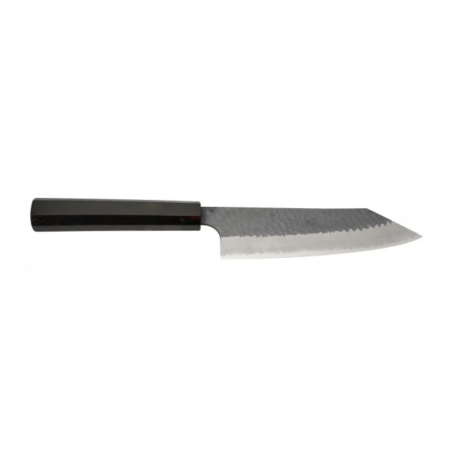 Nigara Hamono SG-2 Kurouchi Tsuchime 18cm Bunka – Ebony Octagon Handle Japanese Chef Knife 3 Nigara Hamono SG-2 Kurouchi Tsuchime 18cm Bunka – Ebony Octagon Handle Japanese Chef Knife