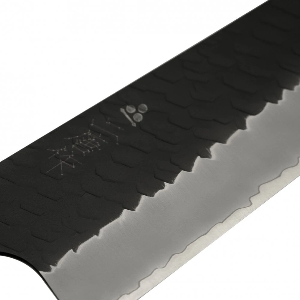 Nigara Hamono Nigara Hamono SG-2 Kurouchi Tsuchime 21cm Gyuto 4 Nigara Hamono Nigara Hamono SG-2 Kurouchi Tsuchime 21cm Gyuto - Image 2