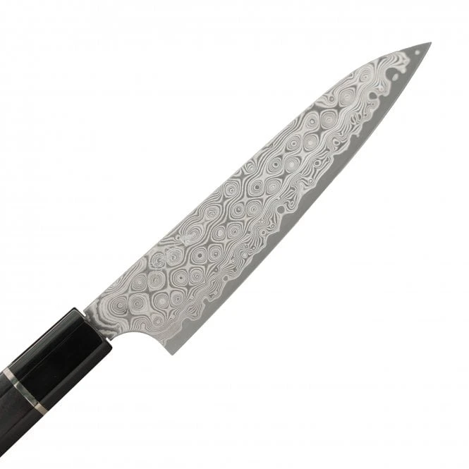 NIGH-01/D-ES Nigara Hamono Damascus SG-2 15cm Petty Knife 4 NIGH-01/D-ES Nigara Hamono Damascus SG-2 15cm Petty Knife - Image 2