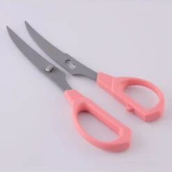 NIK-CU-18P Kitchen Scissors Curvy Pink 8 NIK-CU-18P Kitchen Scissors Curvy Pink -Knives From Japans nikken nik cu 18p kitchen scissors curvy pink p2424 14309 medium
