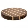 Rockingham Forest Extra Thick Multi-wood Round Cutting Board