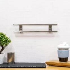 Rockingham Forge 12-Inch Magnetic Stainless Steel Knife Rack with 6 Removable Utensil Hooks 10 Rockingham Forge 12-Inch Magnetic Stainless Steel Knife Rack with 6 Removable Utensil Hooks -Knives From Japans rockingham forge 12 magnetic stainless steel knife rack with 6 utensil hooks and wall fixings p998 4465 image