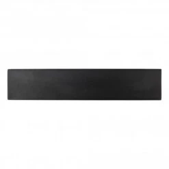 30cm Magnetic Rubber Wood Knife Rack With Wall Fixings, Cherry Black