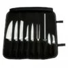 Rockingham Forge 10 Piece Knife Set With Soft Roll Case