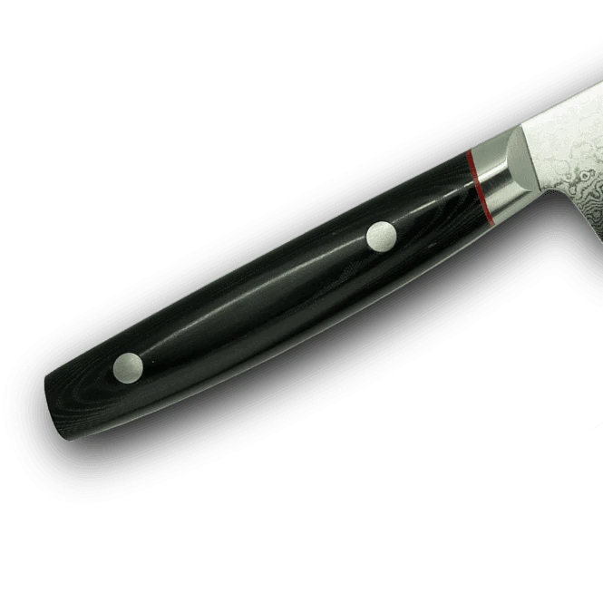 Seki Kanetsugu Saiun 15cm Petty Knife - 65-Layer VG10 Damascus Steel with Black Micarta Handle 5 Seki Kanetsugu Saiun 15cm Petty Knife - 65-Layer VG10 Damascus Steel with Black Micarta Handle - Image 3