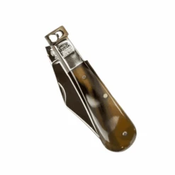 Single Blade Barlow Pocket Knife - Ox Horn Worked Back