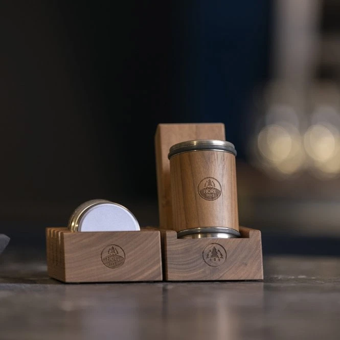 Horl 2 Sharpener Walnut Wood Display Station – Premium Magnetic Angle Support Stand 4 Horl 2 Sharpener Walnut Wood Display Station – Premium Magnetic Angle Support Stand - Image 2