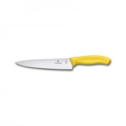 Chef's Knife, Normal, 19 Cm, Yellow, Blister