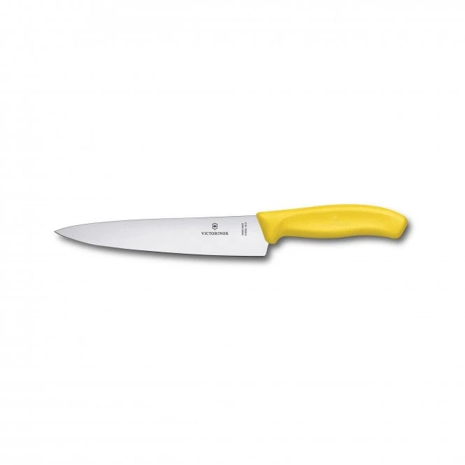 Chef's Knife, Normal, 19 Cm, Yellow, Blister 3 Chef's Knife, Normal, 19 Cm, Yellow, Blister