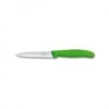 Paring Knife, 10cm, Wavy, Pointed Tip, Green 2 Paring Knife, 10cm, Wavy, Pointed Tip, Green -Knives From Japans swiss classic paring knife 10cm wavy pointed tip green p2705 15107 medium