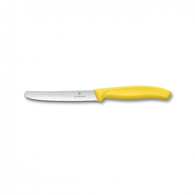 Tomato And Table Knife, 11cm, Wavy, Yellow 3 Tomato And Table Knife, 11cm, Wavy, Yellow