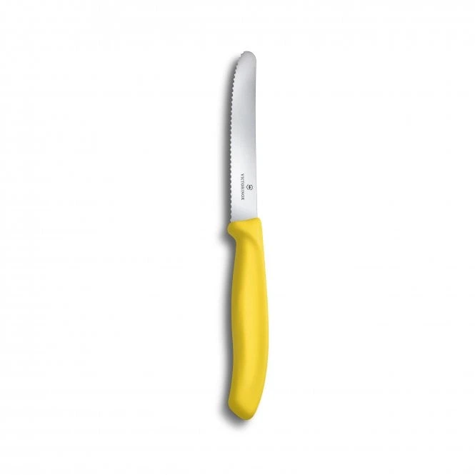 Tomato And Table Knife, 11cm, Wavy, Yellow 4 Tomato And Table Knife, 11cm, Wavy, Yellow - Image 2