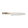 Takeshi Saji R2 Damascus Diamond-finish Gyuto210 With Deer Horn Handle (Ethically Sourced)