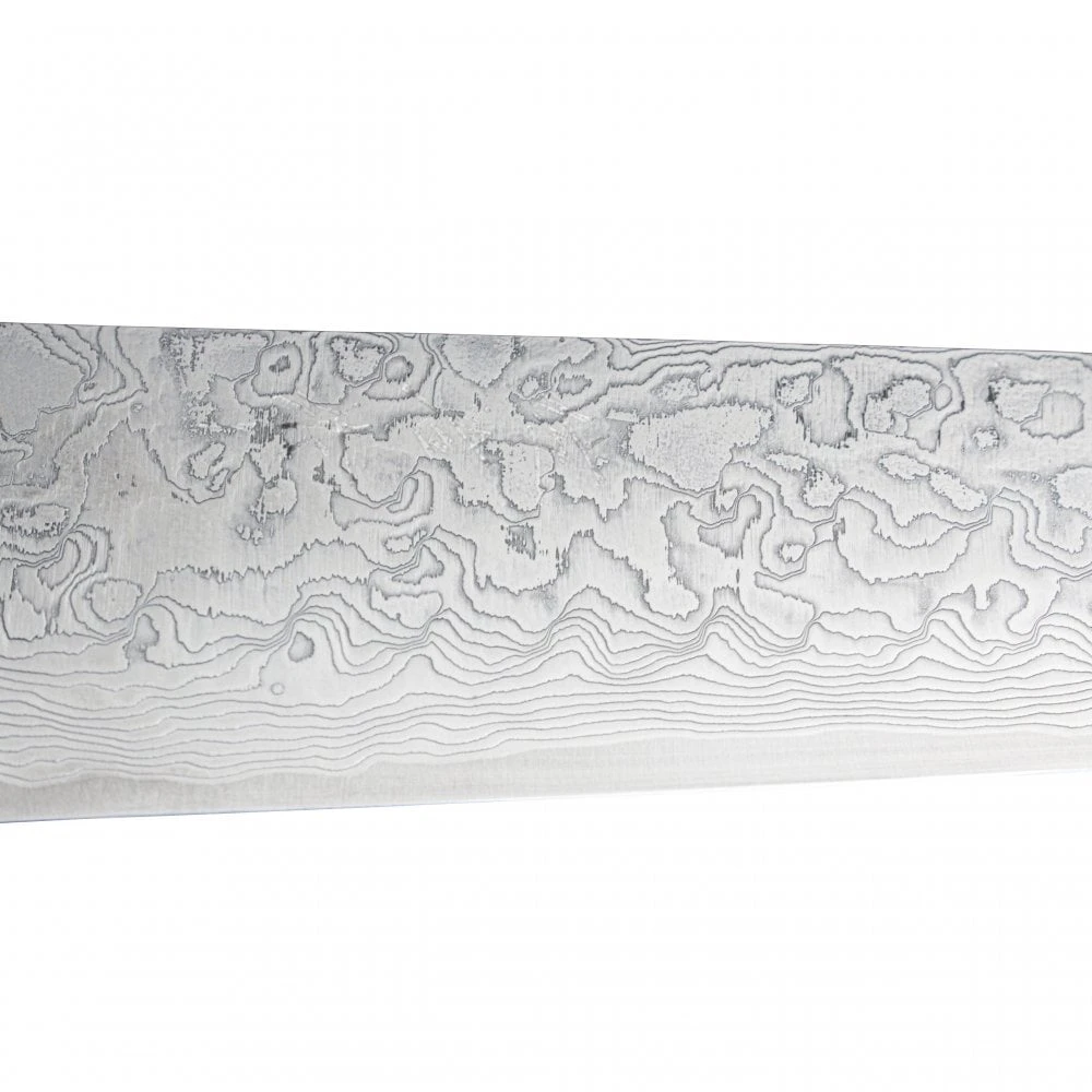 Takeshi Saji Takeshi Saji R2 Damascus Diamond-finish Gyuto240 With Deer Horn Handle (Ethically Sourced) 4 Takeshi Saji Takeshi Saji R2 Damascus Diamond-finish Gyuto240 With Deer Horn Handle (Ethically Sourced) - Image 2