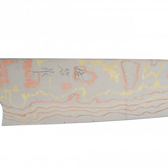 Takeshi Saji Rainbow Damascus 16.5cm Vegetable Knife 4 Takeshi Saji Rainbow Damascus 16.5cm Vegetable Knife - Image 2