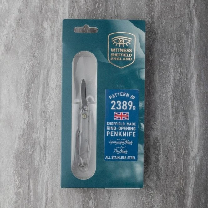 All Stainless Twin Blade Penknife 4 All Stainless Twin Blade Penknife - Image 2