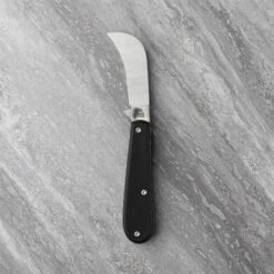 Full Pruner Pocket Knife – Black Handle
