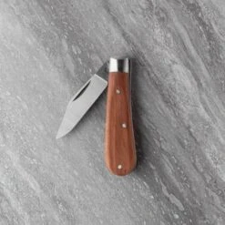 Hardwood Handle Clip Point Pocket Knife -Knives From Japans taylors eye witness hardwood handle clip point pocket knife p2934 15559 medium