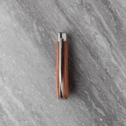 Hardwood Handle Clip Point Pocket Knife -Knives From Japans taylors eye witness hardwood handle clip point pocket knife p2934 15561 medium