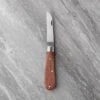 Hardwood Handle Lambfoot Pocket Knife
