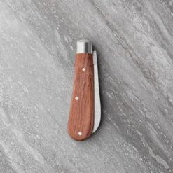 Hardwood Handle Lambfoot Pocket Knife -Knives From Japans taylors eye witness hardwood handle lambfoot pocket knife p2933 15565 medium