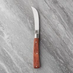 Hardwood Handle Peach Pruner Pocket Knife