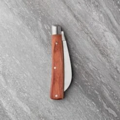 Hardwood Handle Peach Pruner Pocket Knife 9 Hardwood Handle Peach Pruner Pocket Knife -Knives From Japans taylors eye witness hardwood handle peach pruner pocket knife p2938 15540 medium