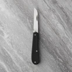 Lambfoot Pocket Knife – Black Handle