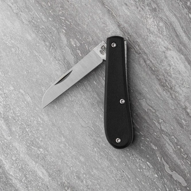 Lambfoot Pocket Knife – Black Handle 4 Lambfoot Pocket Knife – Black Handle - Image 2