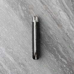 Lambfoot Pocket Knife – Black Imitation Stag 6.2cm -Knives From Japans taylors eye witness lambfoot pocket knife black imitation stag 6 2cm p2922 15619 medium