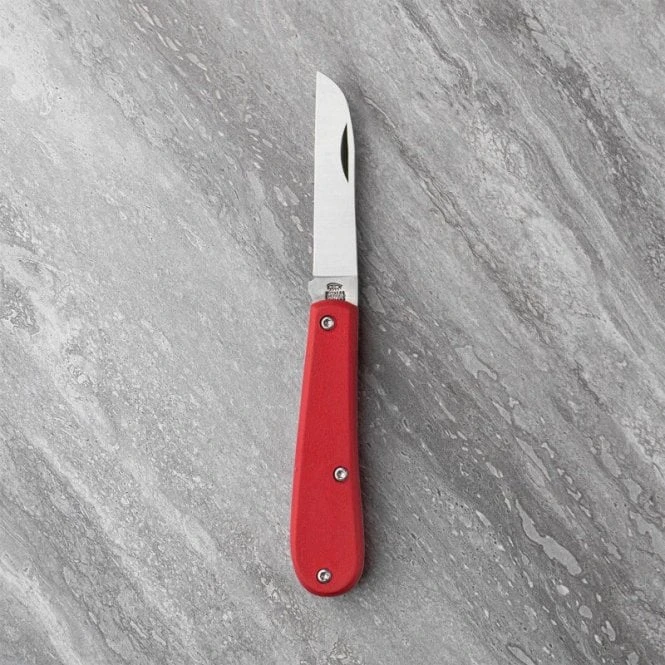 Lambfoot Pocket Knife – Red Handle 3 Lambfoot Pocket Knife – Red Handle