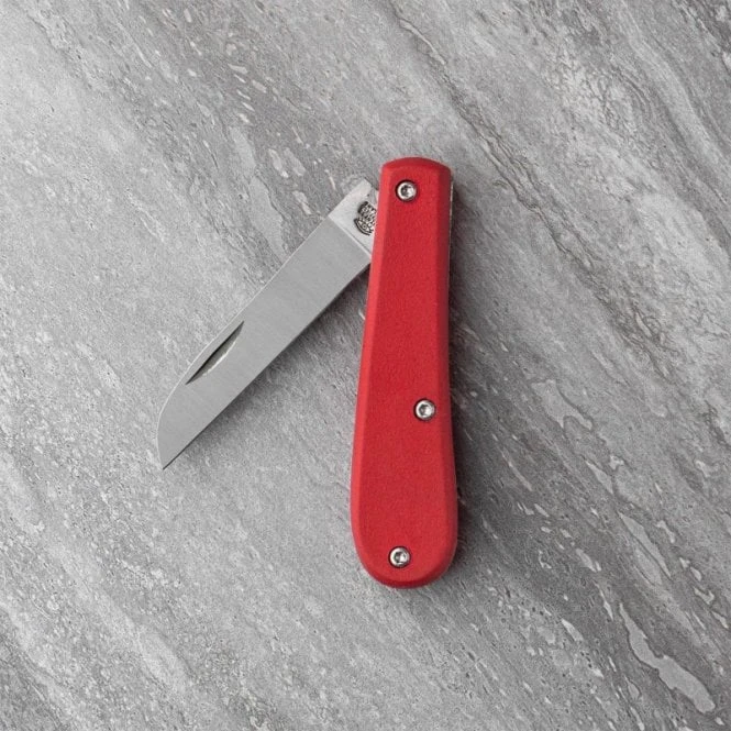 Lambfoot Pocket Knife – Red Handle 4 Lambfoot Pocket Knife – Red Handle - Image 2