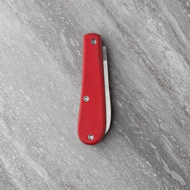 Lambfoot Pocket Knife – Red Handle 5 Lambfoot Pocket Knife – Red Handle - Image 3