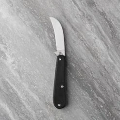 Peach Pruner Pocket Knife – Black Handle