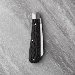 Square Lambfoot Pocket Knife – Black Imitation Stag 9 Square Lambfoot Pocket Knife – Black Imitation Stag -Knives From Japans taylors eye witness square lambfoot pocket knife black imitation stag p2923 15613 medium