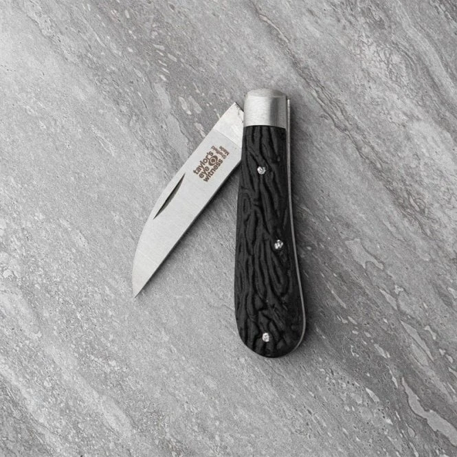 Tackler’s Pocket Knife – Black Imitation Stag Handle 4 Tackler’s Pocket Knife – Black Imitation Stag Handle - Image 2