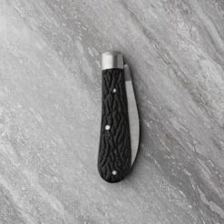 Tackler’s Pocket Knife – Black Imitation Stag Handle 9 Tackler’s Pocket Knife – Black Imitation Stag Handle -Knives From Japans taylors eye witness tackler s pocket knife black imitation stag handle p2924 15608 medium