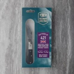 Twin Blade Barlow Pocket Knife – 5.7cm Clip Point & 4cm Pen Blades -Knives From Japans taylors eye witness twin blade barlow pocket knife 5 7cm clip point 4cm pen blades p2931 15577 medium